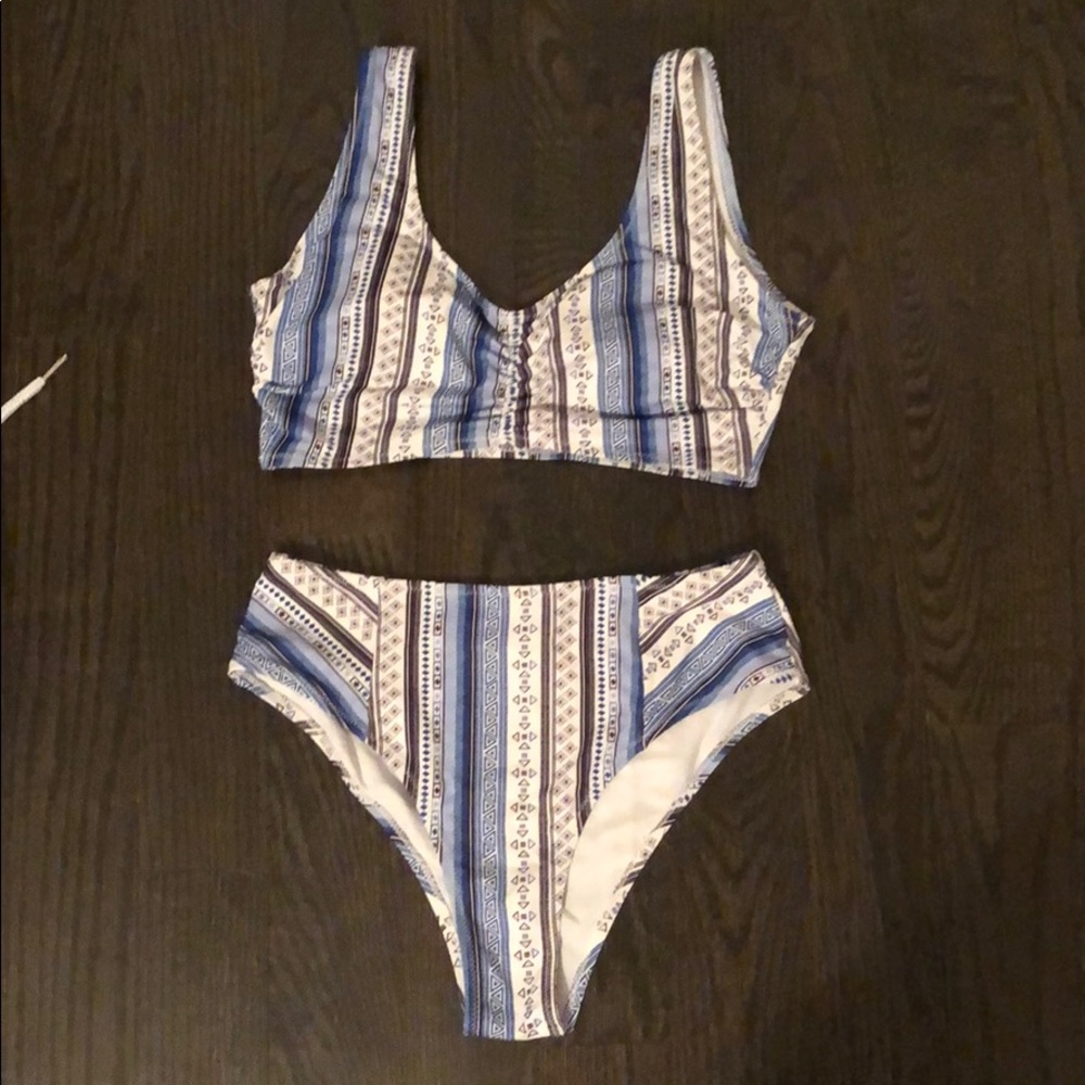 Cupshe High Rise Bikini Size Small